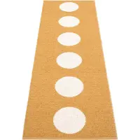 Pappelina Vera matto 70x225 cm ochre / vanilla