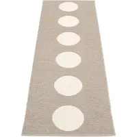 Pappelina Vera matto 70x375 cm mud/vanilla