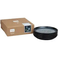 Denby DenbyLautaset Halo Coupe, halkaisija 21 cm, 4/pakk.MustaLeipälautaset- Homeroom