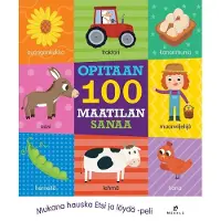 KUSTANNUS-MÄKELÄ OY Opitaan 100 maatilan sanaa (katselukirja)