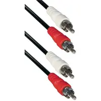 Wentronic Stereoliitäntäkaapeli 2x RCA