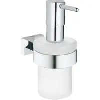 GROHE Essentials Cube sćbe dispenser med holder. K