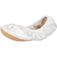 Beck Sisäkengät 'Glamour' samppanja / hopeanharmaa / offwhite