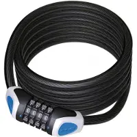 Xlc Combi Ronald Biggs Iii Lo L11 Cable Lock Musta 10 mm / 1850 mm