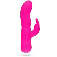 EasyToys Mad Rabbit - klitoriskiihotin vibraattori pupuvarrella - pinkki