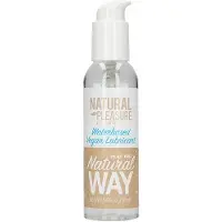 Erotic Treasure Natural Pleasure - Vegaaninen liukuvoide, 120 ml, vesipohjainen, luonnollinen, dermatologisesti testattu