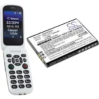 123accu Doro SmartEasy 7050 7050 Flip 7070 7060 7441 akku 1200mAh