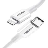 UGREEN kaapeli MFi USB Type C - Lightning 20W 3A kaapeli 0.25 m valkoinen (US171)