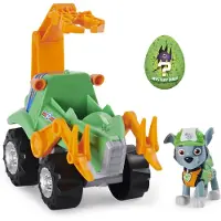 Paw Patrol Dino Deluxe Vehicles Rocky - Green - ONE SIZE