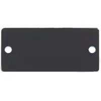 Kramer W-BLANK(B) WALL PLATE INSERT - BLANK SLOT COVER PLATE (85-820299)