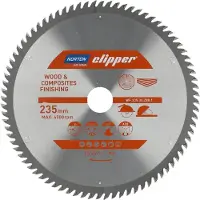 Norton Katkaisuterä puulle Clipper 70184608110; 250x30 mm; Z60
