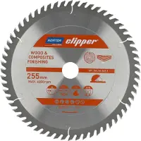 Norton Katkaisuterä puulle Clipper 70184608114; 255x30 mm; Z60