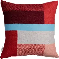Røros Tweed Mikkel tyyny, 50 x 50 cm, punainen