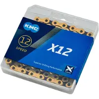 Kmc X12 Ti-N ketju 12-vaihteinen kulta/musta