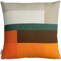 Røros Tweed Mikkel tyyny, 50 x 50 cm, oranssi