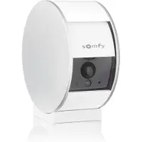Somfy Sisäkamera - verkkovalvontakamera - sisätiloissa - väri (päivä ja yö) - 1080p - kiinteä polttoväli - ääni - langaton - Wi-Fi - DC 5 V