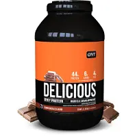 QNT Delicious Whey Protein lihaskasvun palautumiseen ja laihaan massaan