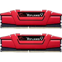 G.Skill Ripjaws V DDR4-2666 - 32GB - CL19 - Dual Channel (2 pcs) - Intel XMP - Punainen