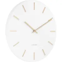 Karlsson Wall Clock Charm - White - ONE SIZE