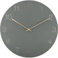 Karlsson Charm Engraved Numbers KA5762GR seinäkello 40 cm