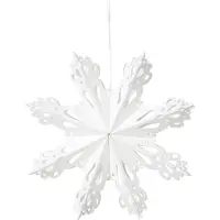 Broste Copenhagen Snowflake Star Ornament M - White - Ø30CM