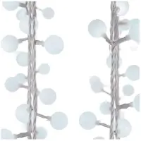 Emos LED-jouluketju ulkokäyttöön 40xLED/9m IP44 kylmä valkoinen