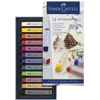 Faber Castell 128312 Cardboard Case Soft Pehmeä Pastelli 12 Yksiköt