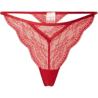 Hunkemoller Isabelle String Tr - Red - XL