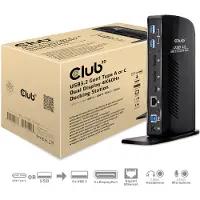 Club 3D DOCK USB A+C to DUAL 4K60Hz (CSV-1460)