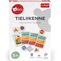 Bo. Opettavainen lautapeli Tieliikenne, suomenkielinen