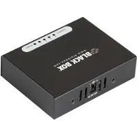 Black Box LGB300 SERIES GIGABIT ETHERNET (1000-MBPS) SWITCH - (4) 10/100/1000-MBPS COPPER RJ45, 220V AC-POWER (LGB304AE)