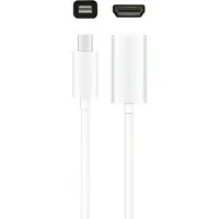 Qnect – Adapter Mini DisplayPort 1.2 male - HDMI fem, 0.1m (103325)