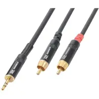 PD Connex CX85-3 Kaapeli 3.5 Stereo - 2xRCA Uros 3.0m