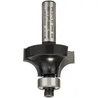 Bosch Pyöristysjyrsin 8/15,5/53 mm laakereilla