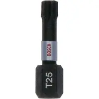 Bosch Urakärki Impact Control; T25; 25 mm; 25 kpl.