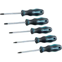 Makita 5 kpl TORX-ruuvimeisselisetti - E-10534
