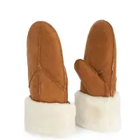 Markberg Jasminmbg Sheepskin Mitten - Brown - S/M