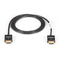 Black Box SLIM-LINE HIGH-SPEED HDMI CABLE WITH ETHERNET - 2-M (6.5-FT.) (VCS-HDMI-002M)