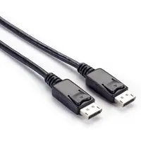 Black Box DISPLAYPORT 1.2 CABLE WITH LATCHES - MALE/MALE, 4K 60HZ, 3-FT. (0.9-M) (VCB-DP2-0003-MM)
