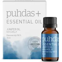 Raw Organic Puhdas+ 100 % Premium essential oil, juniper 10ml (katajanmarja)