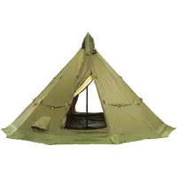Helsport Finnmark 6-8 Outertent + Innertent with Floor + Pole, green