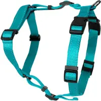 Dogman Bluebird siniset H-valjaat koiralle