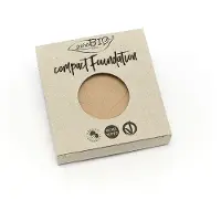 PuroBIO cosmetics Compact Foundation kiinteä puuterimainen meikkivoide – täyttöpakkaus SPF 10 sävy 02 9 g