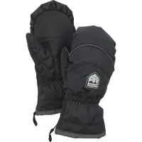Hestra Sarri Zip JR Rukkaset, Musta/Harmaa, 6