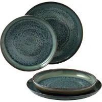 Villeroy & Boch Crafted Breeze lautasarja 4 osaa Harmaansininen