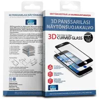 Wave 3D Panssarilasi iPhone 8Plus ja 7Plus