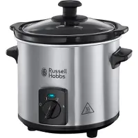 Russell Hobbs Compact Home -haudutuskeitin, 2 litraa, musta/ruostumaton teräs
