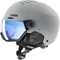 Uvex Wanted Visor Laskettelukypärä koko 54-58 cm väri harmaa