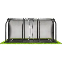 NSH Nordic Royal 396x244 cm 84 jousta trampoliini turvaverkolla