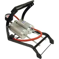 Streetwize Deluxe Twin jalkapumppu